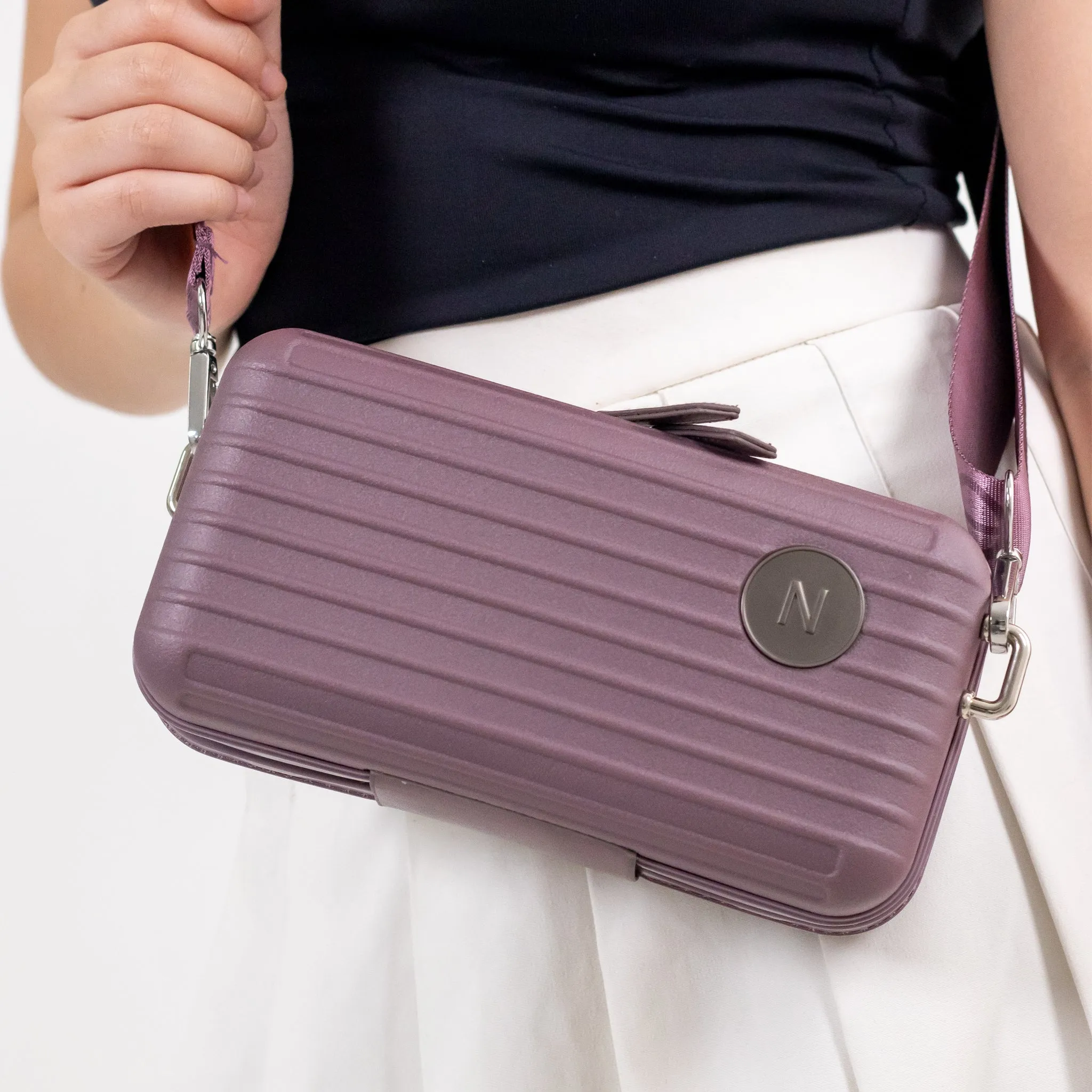 Lucca Violet Mini Travel Bag