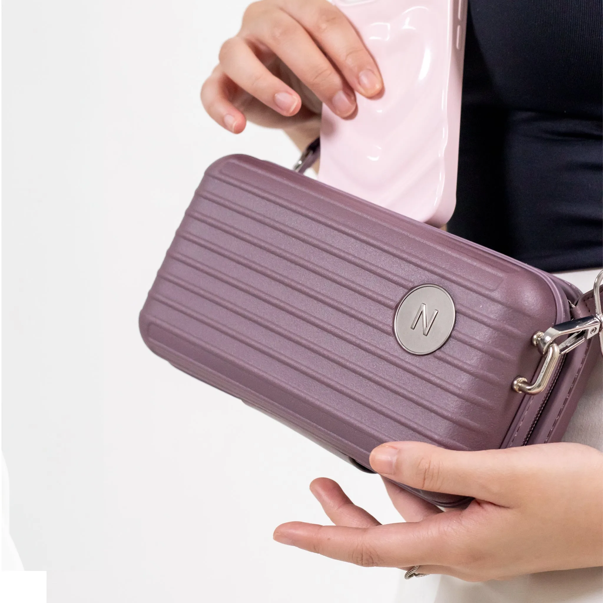 Lucca Violet Mini Travel Bag