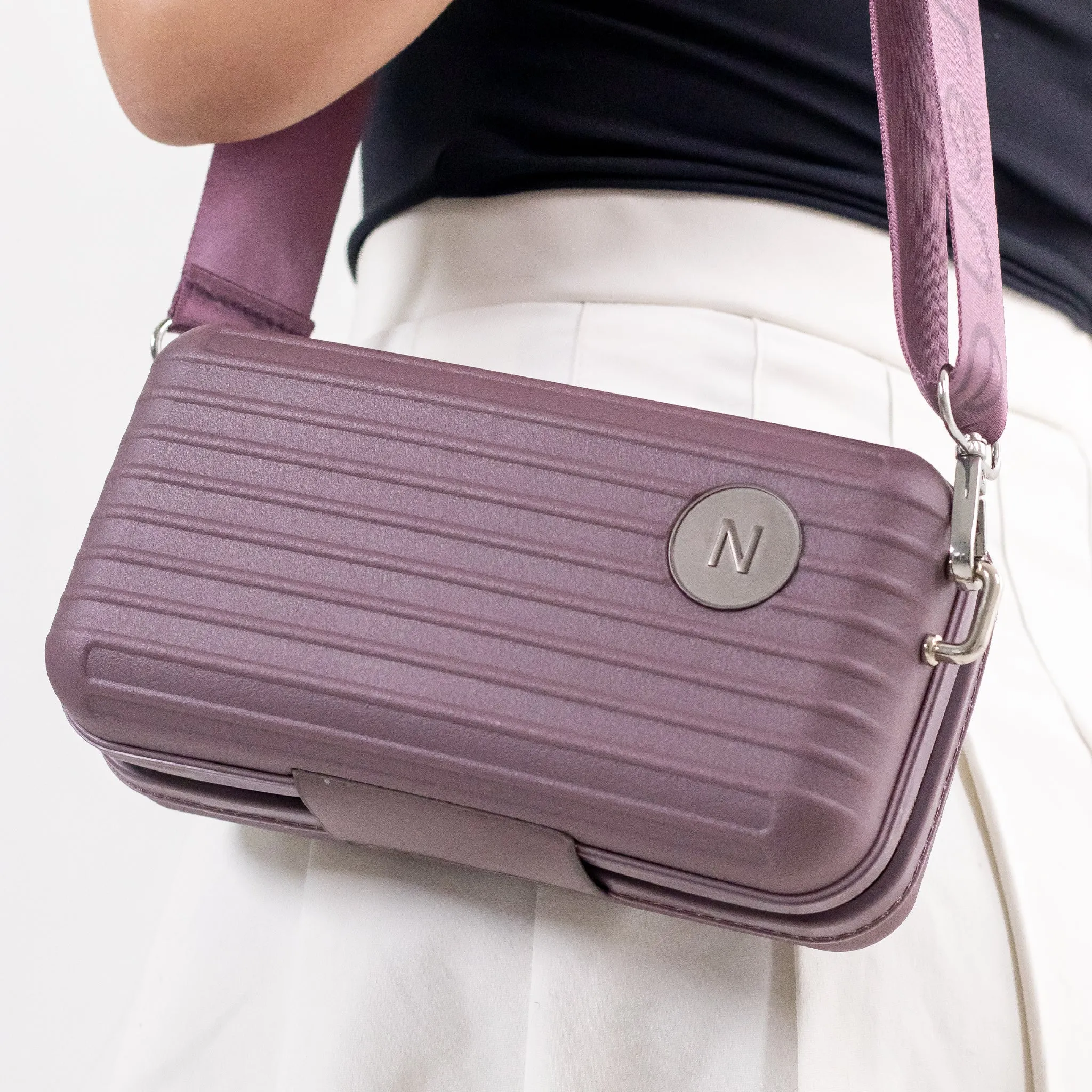 Lucca Violet Mini Travel Bag