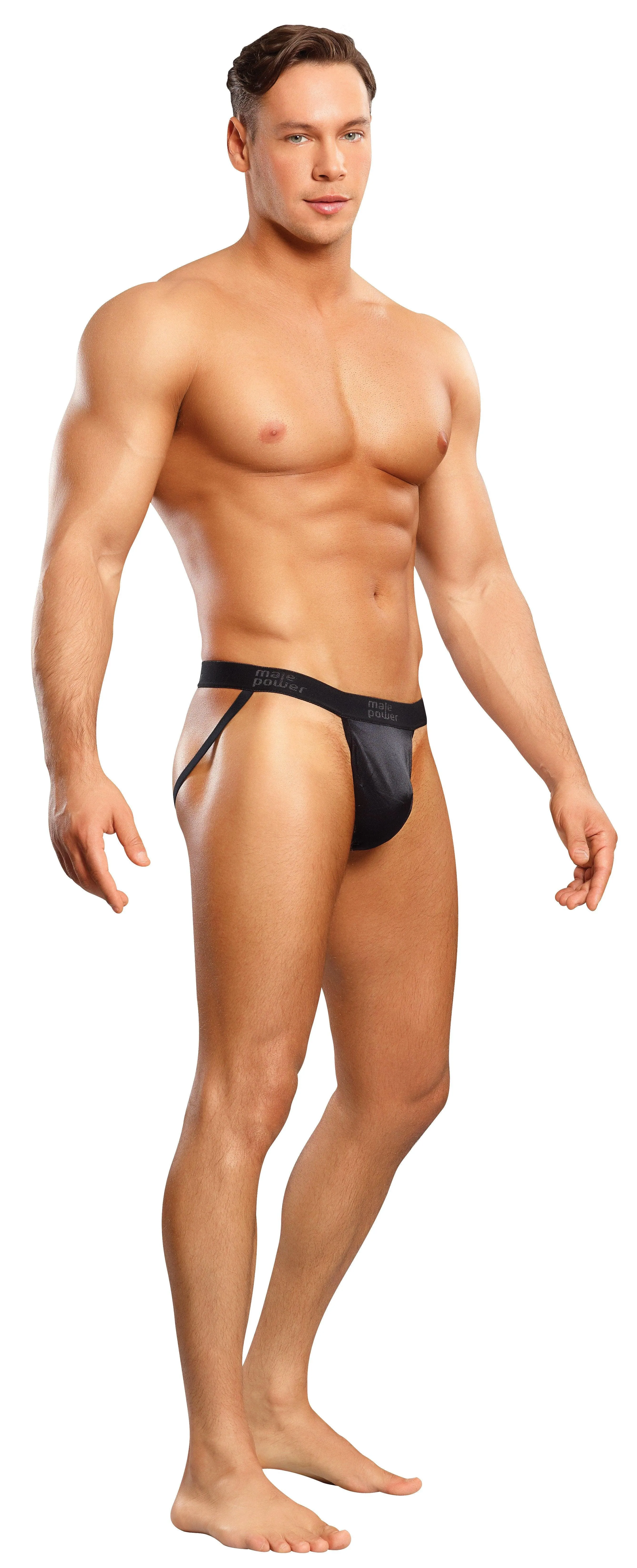 Male Power Jock Satin Lycra