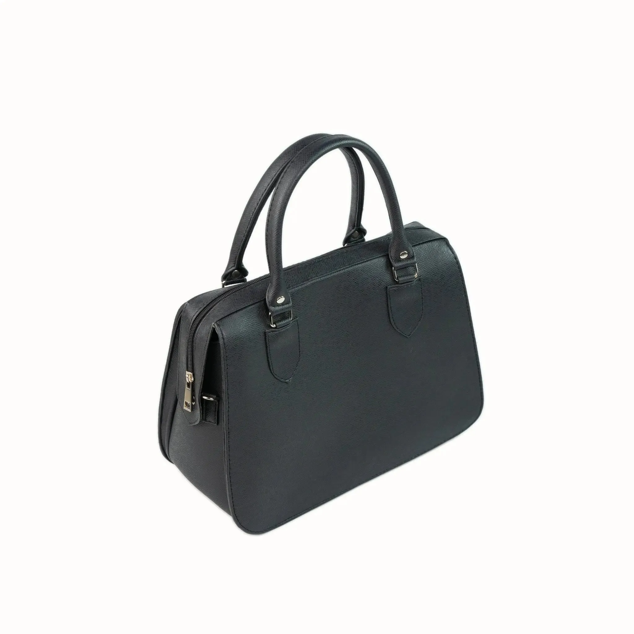 MARGAUX Classic Handbag with Sling in Black