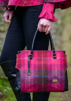 Mucros Emily Bag | Pink Check