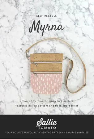 Myrna Bag Pattern by Sallie Tomato