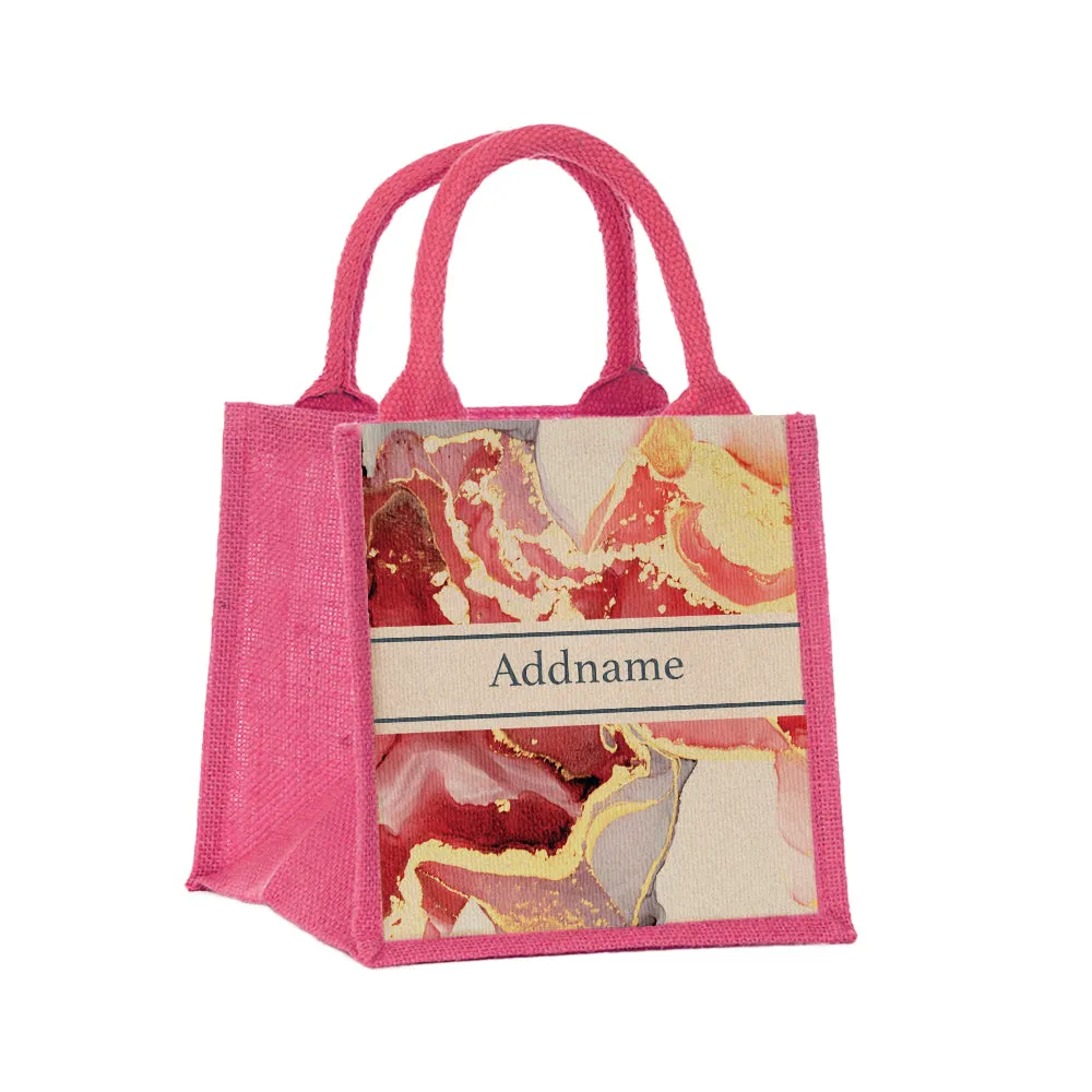 Opulence Fluid Jute Tote Bag