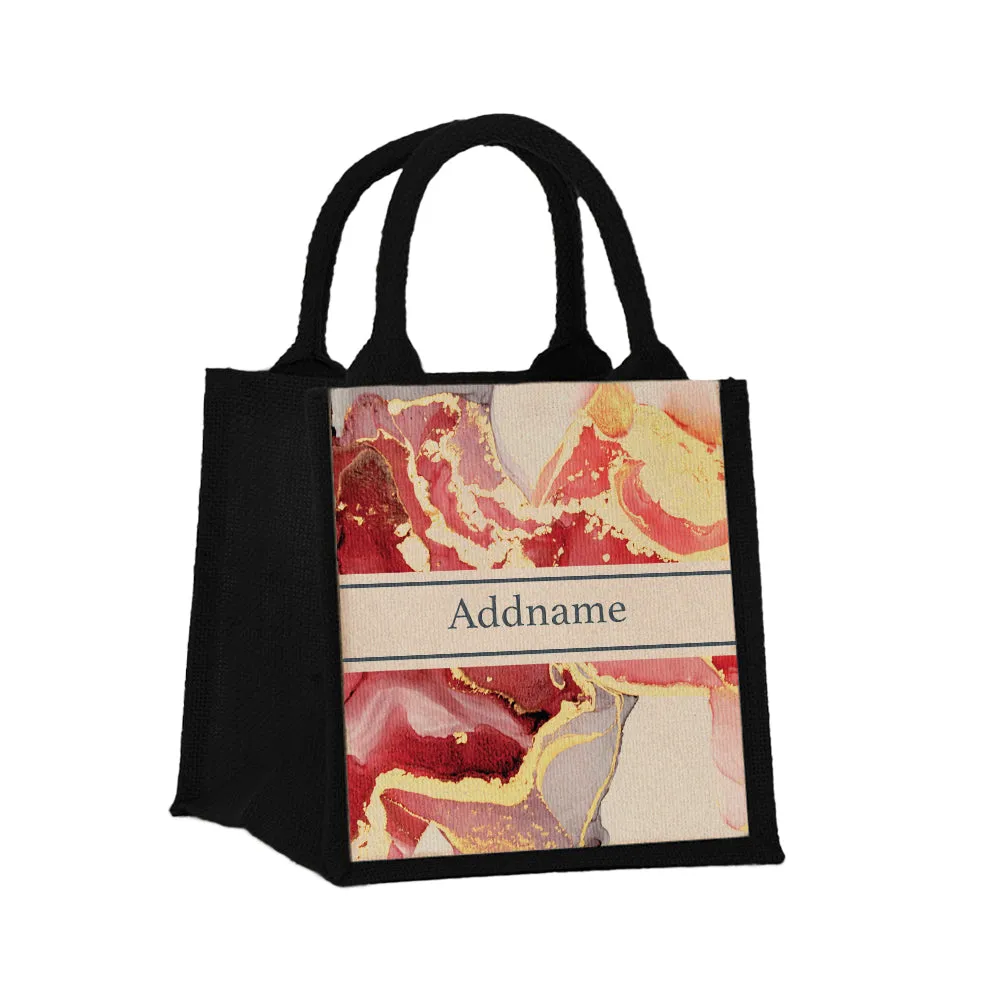 Opulence Fluid Jute Tote Bag