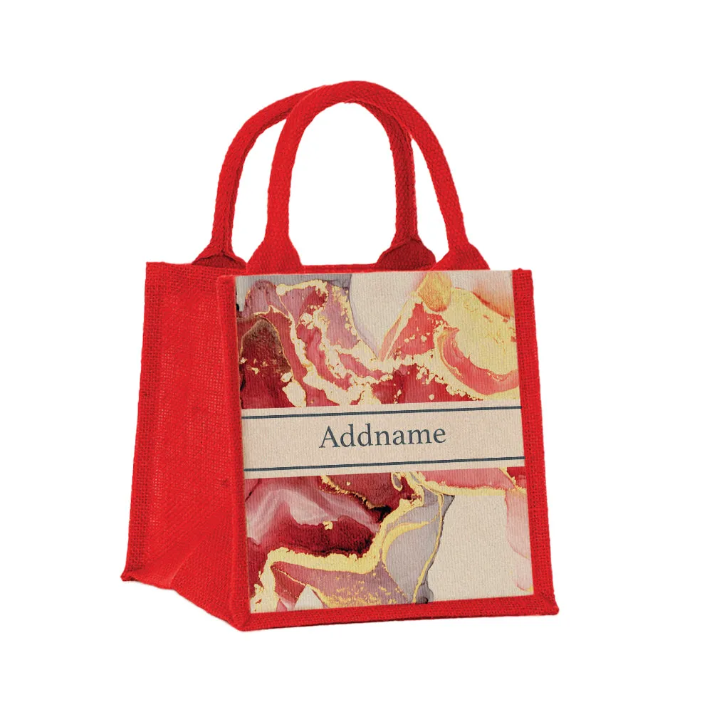 Opulence Fluid Jute Tote Bag