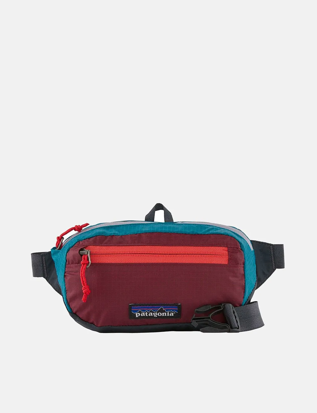 Patagonia Ultralight Black Hole Mini Hip Bag (Patchwork) - Roamer Red