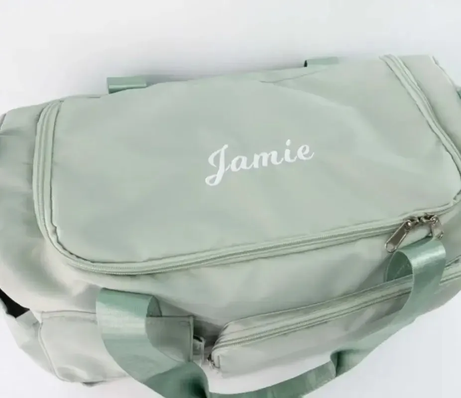 Personalized Embroidered Duffle Weekender Bag, Weekender Bag