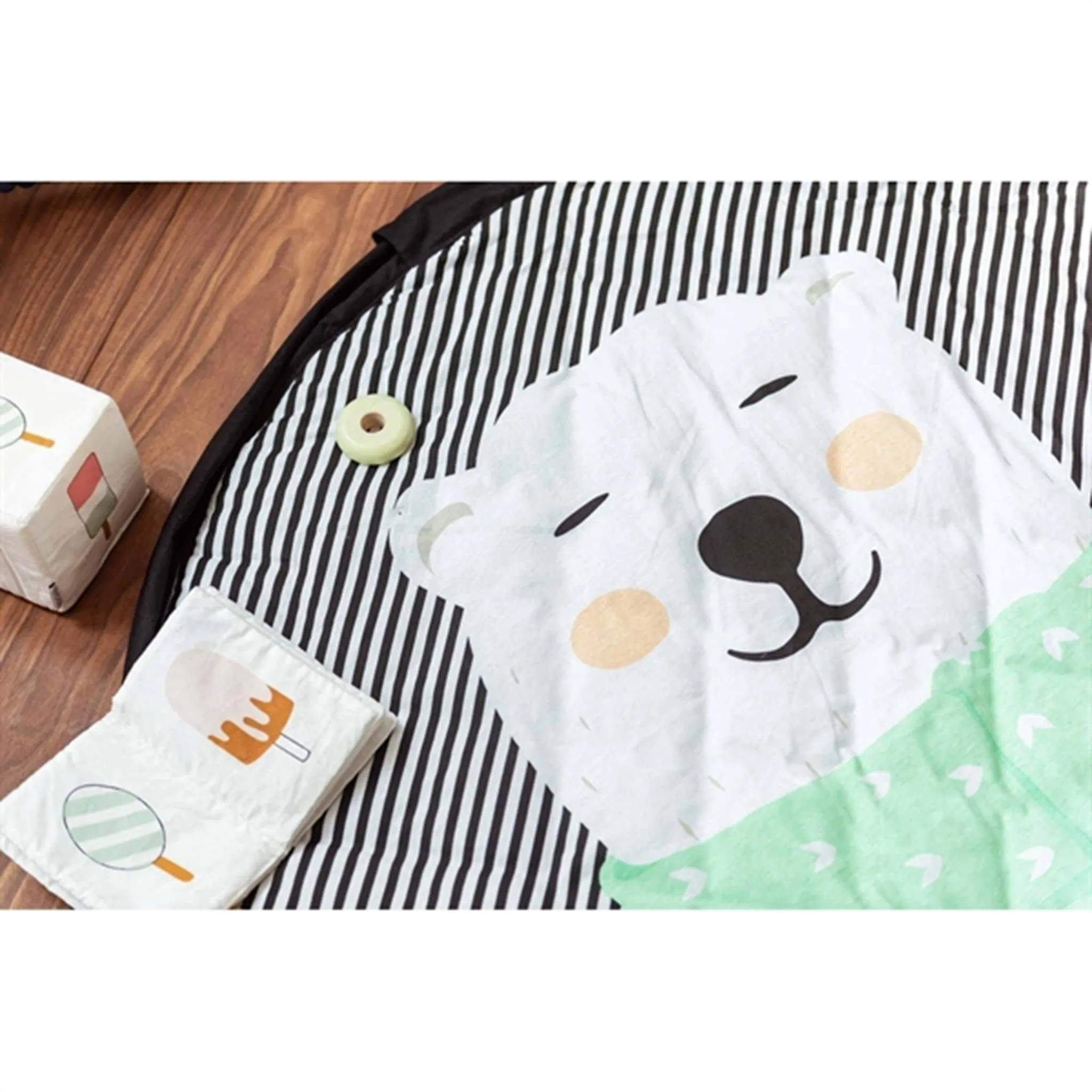 Play&Go 3-i-1 Play Mat Soft Polar bear