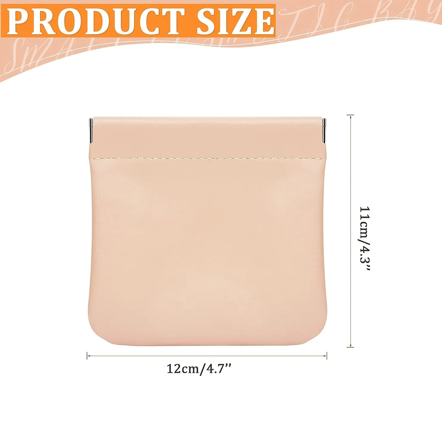 Portable Lipstick Bag Lightweight Solid Color Mini Pouch for Versatile Storage