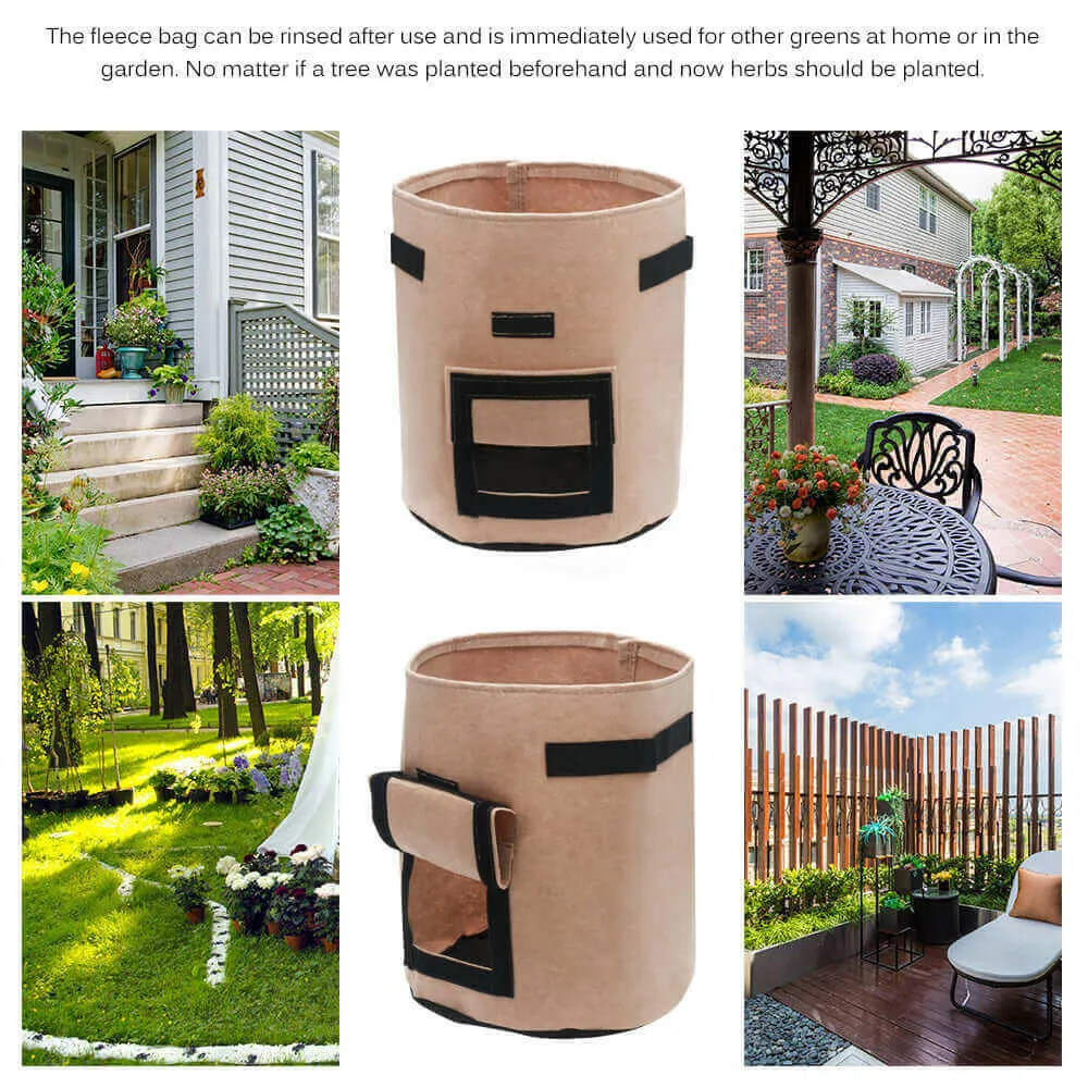 Portable Plant Bag Potato Planting Bag Durable Bag