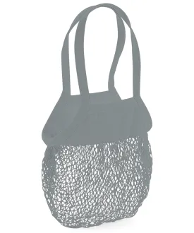 Pure Grey - Organic cotton mesh grocery bag