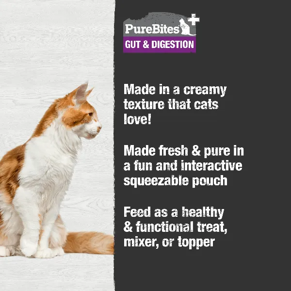 PureBites  Squeezables For Cats; Digestion