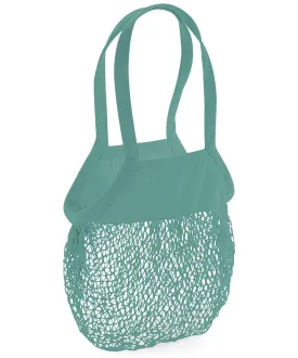 Sage Green - Organic cotton mesh grocery bag