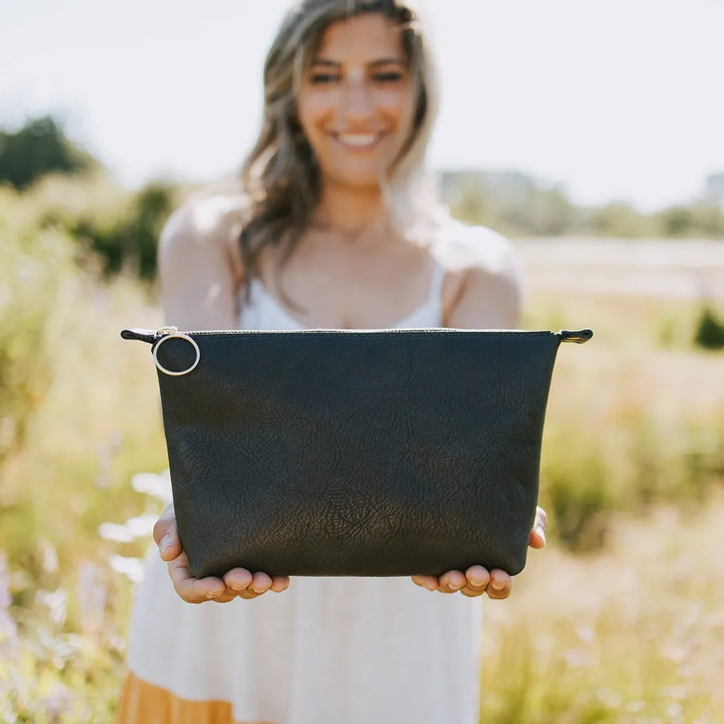 Set of 3 Zipper Pouch Bundle   Wristlet