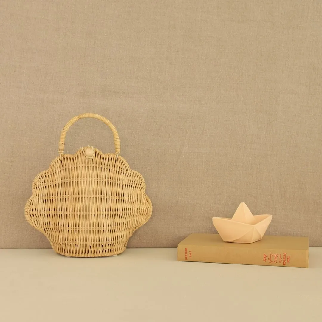 Shell Purse | Straw