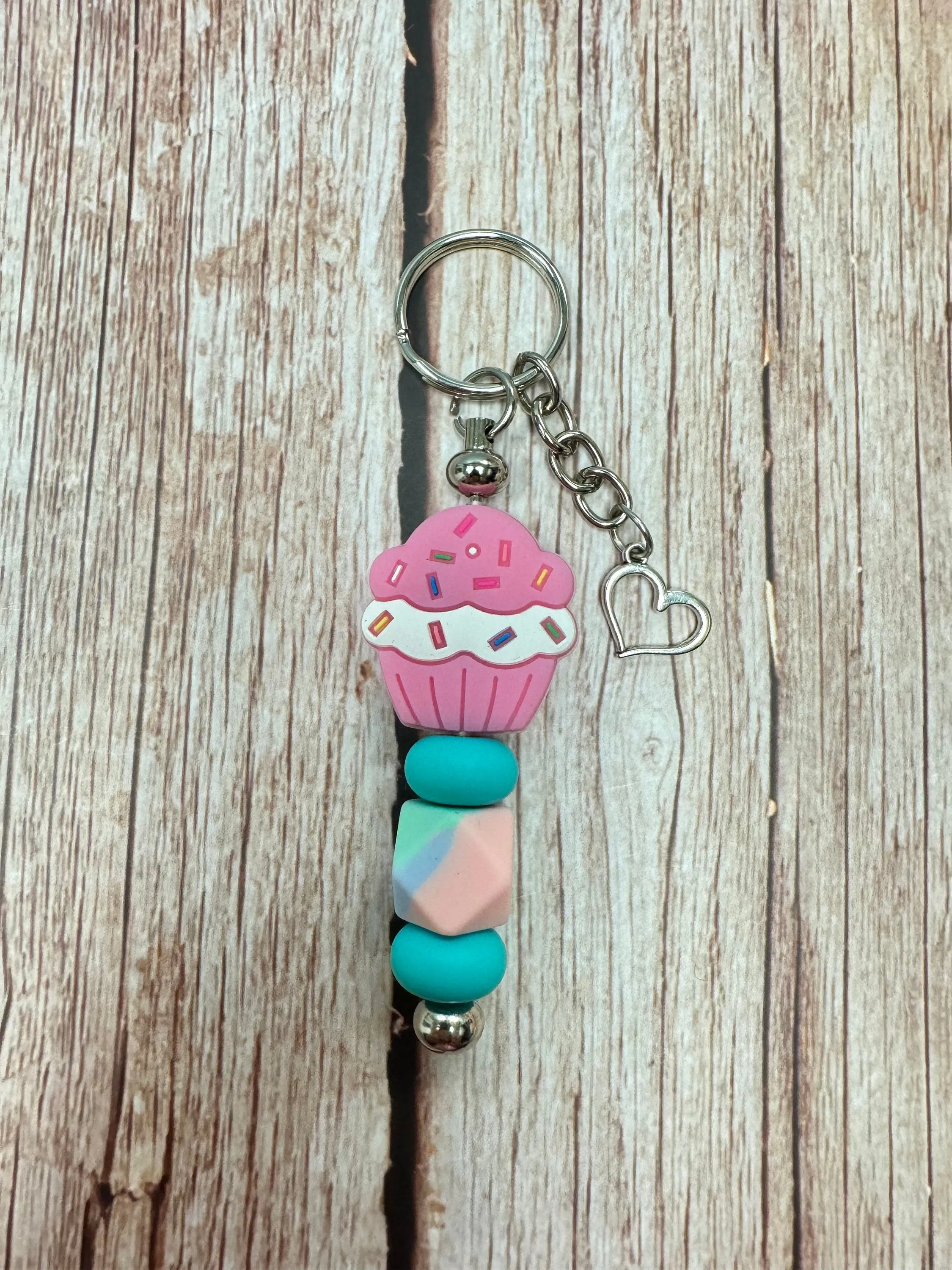 Silicone Bead Keychains - Various Designs to Choose From