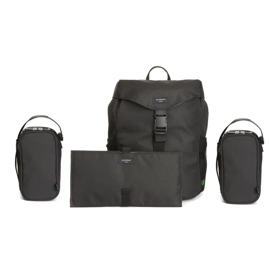 Storksak Eco Backpack - Black