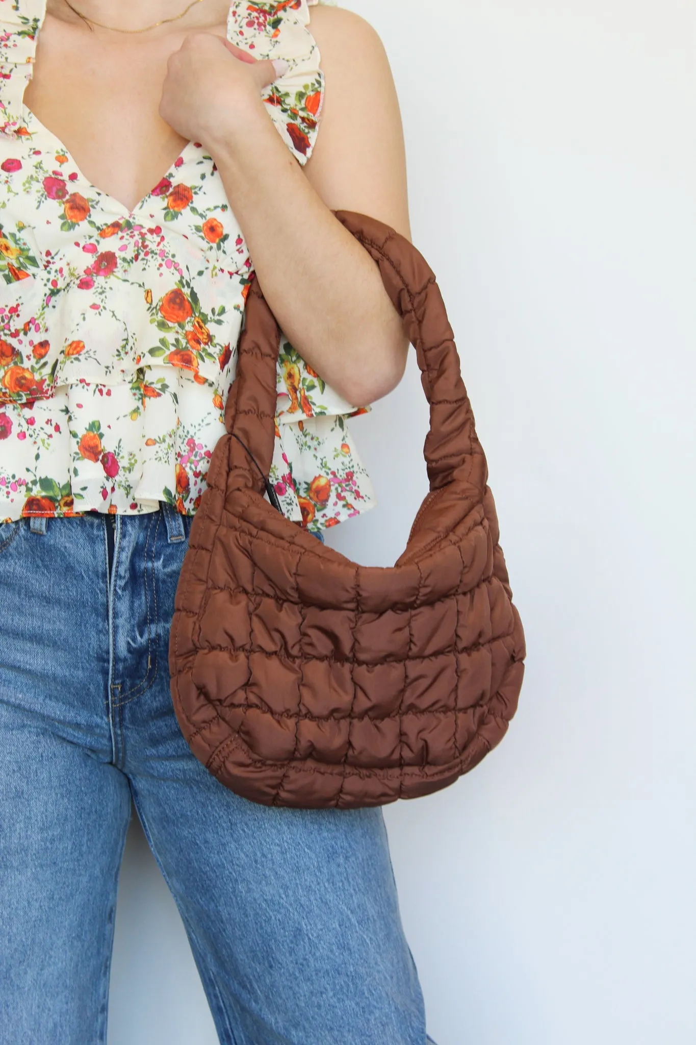 Summer Quilted Shoulder Bag