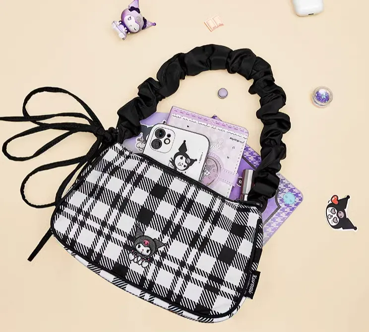 Sweet Plaid Shoulder Bag