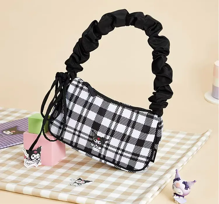 Sweet Plaid Shoulder Bag