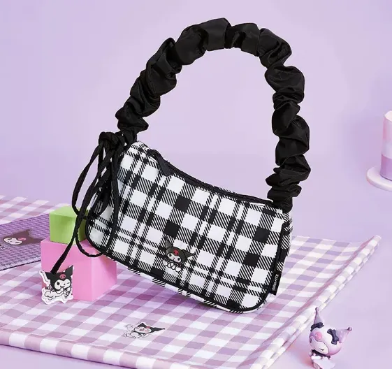 Sweet Plaid Shoulder Bag