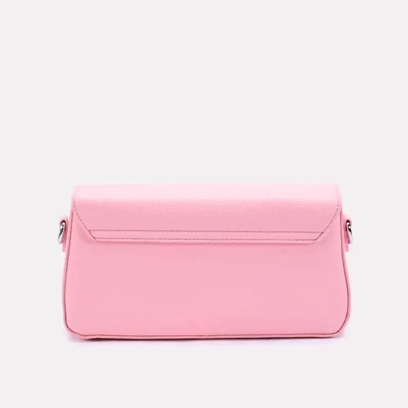 Vivid Pink Sleek Crossbody Bag 0321761